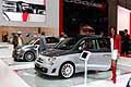 Stand Abarth con 500 special al Ginevra Motor Show 2011